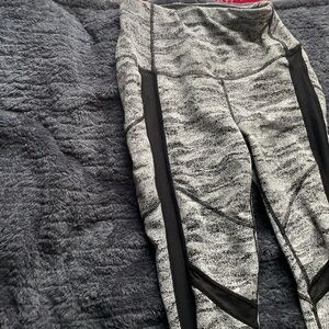 Avia Black and Gray Leggings